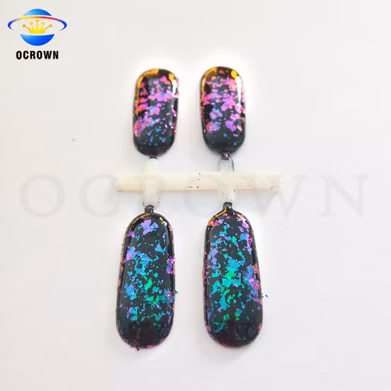 Caméléon flocons couleurs changeantes caméléon Pigment nacré fard à paupières Pigment de qualité cosmétique