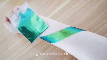 Poudre de pigment nacré caméléon chromé, pigment de changement de couleur pour revêtement de voiture